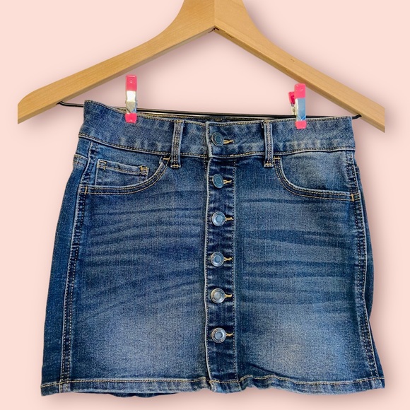 SO Jean Skirt- Girls - Picture 2 of 4